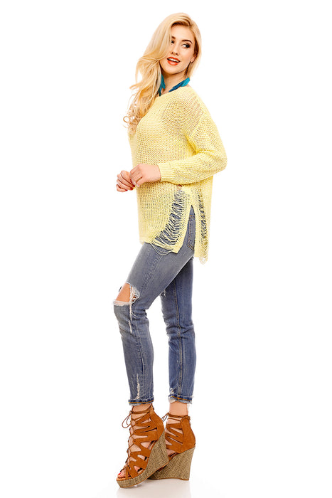 Sweater Made in Italy Yellow